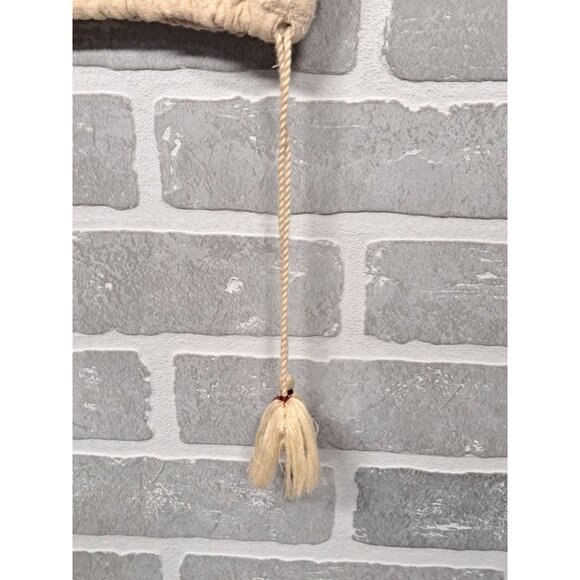 Embroidered Boho Top With Tassel Drawstring Hem & Keyhole Back - Picture 8 of 14